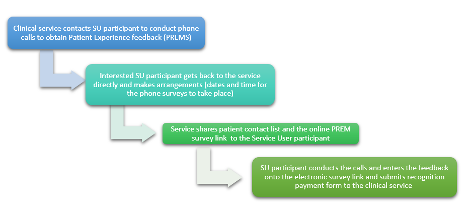 Call for Service User Participants to Collect Patient Experience Feedback